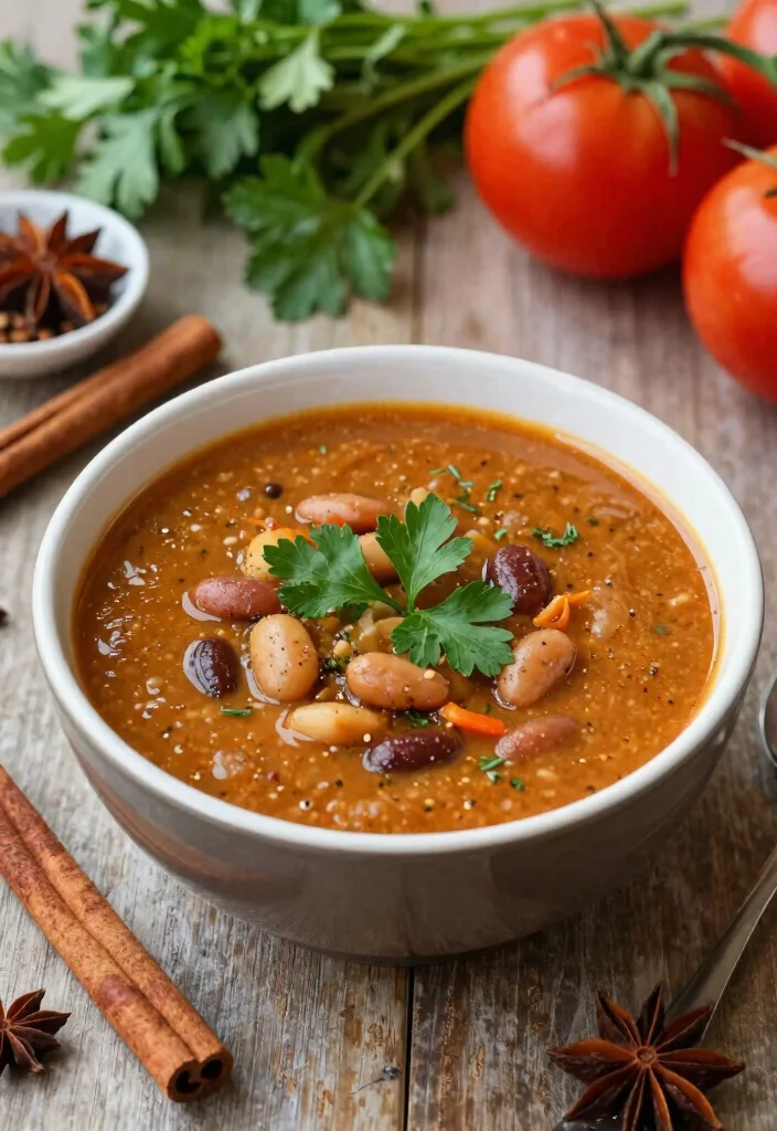 12 Vegan Bean Soup Recipes for Hearty Plant Based Bowls 9. Moroccan Spiced Bean Soup 0