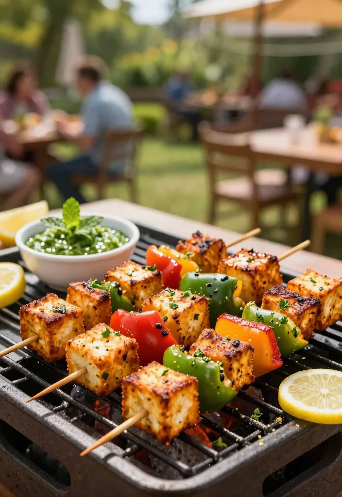 12 Vegan Richa Recipes Inspired by Bold Indian Flavor 2. Vegan Paneer Tikka 0