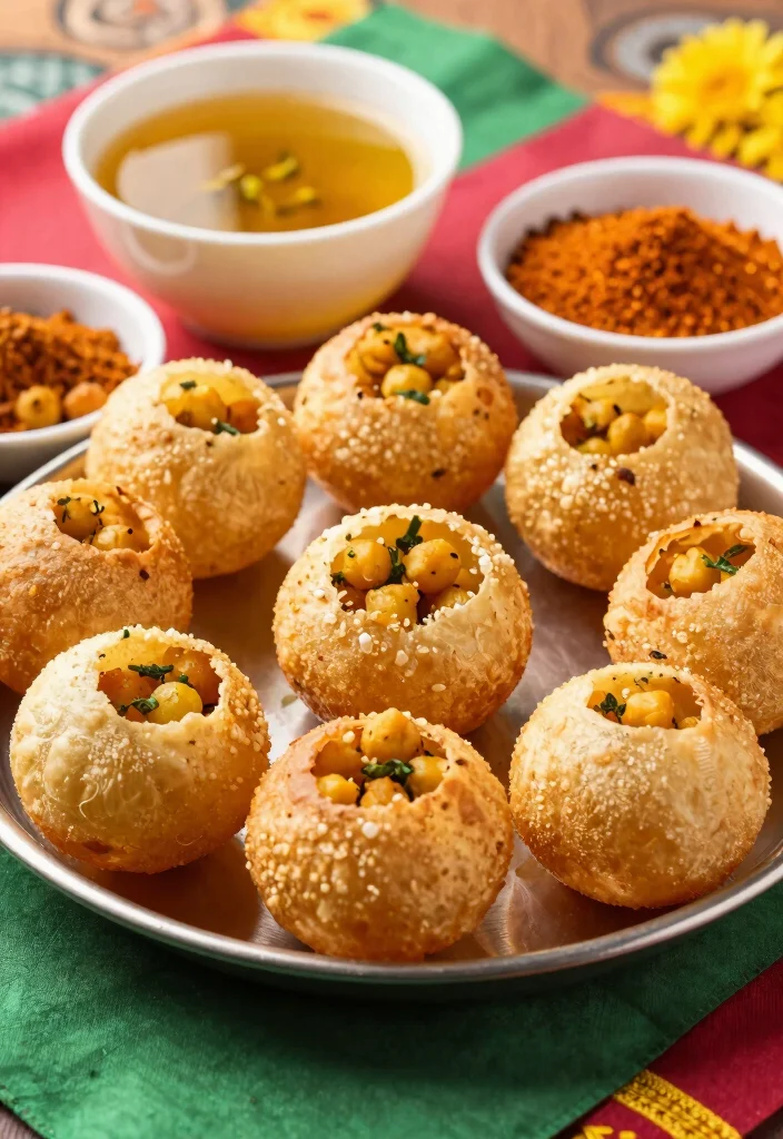 12 Vegan Richa Recipes Inspired by Bold Indian Flavor 6. Pani Puri 0