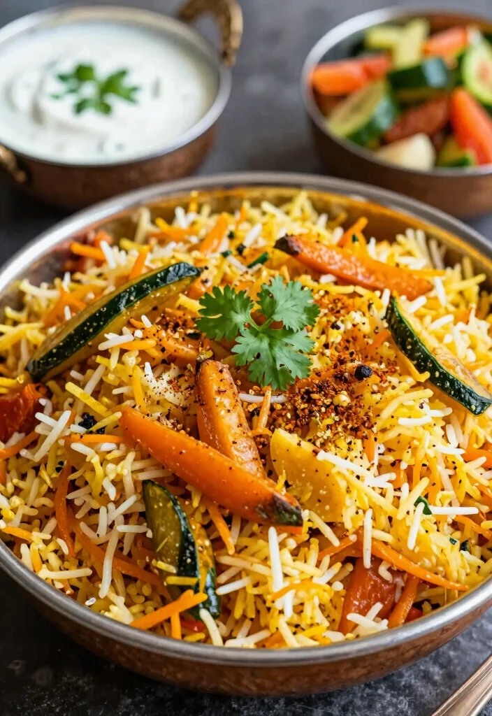 12 Vegan Richa Recipes Inspired by Bold Indian Flavor 7. Vegan Biryani 0