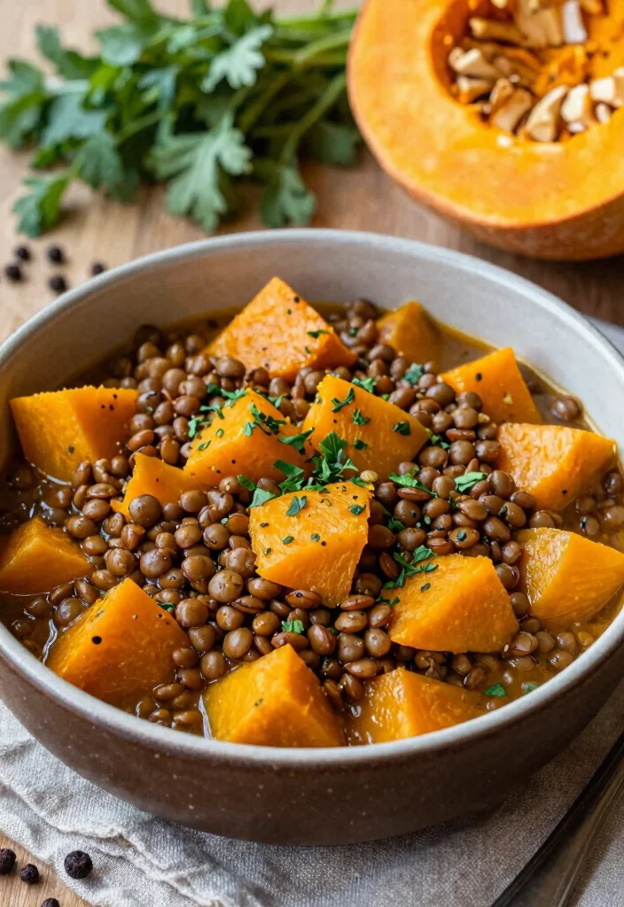 12 Vegetarian Acorn Squash Recipes for Cozy Seasonal Dishes 67 12 Vegetarian Acorn Squash Recipes for Cozy Seasonal Dishes 7. Acorn Squash and Lentil Stew 0