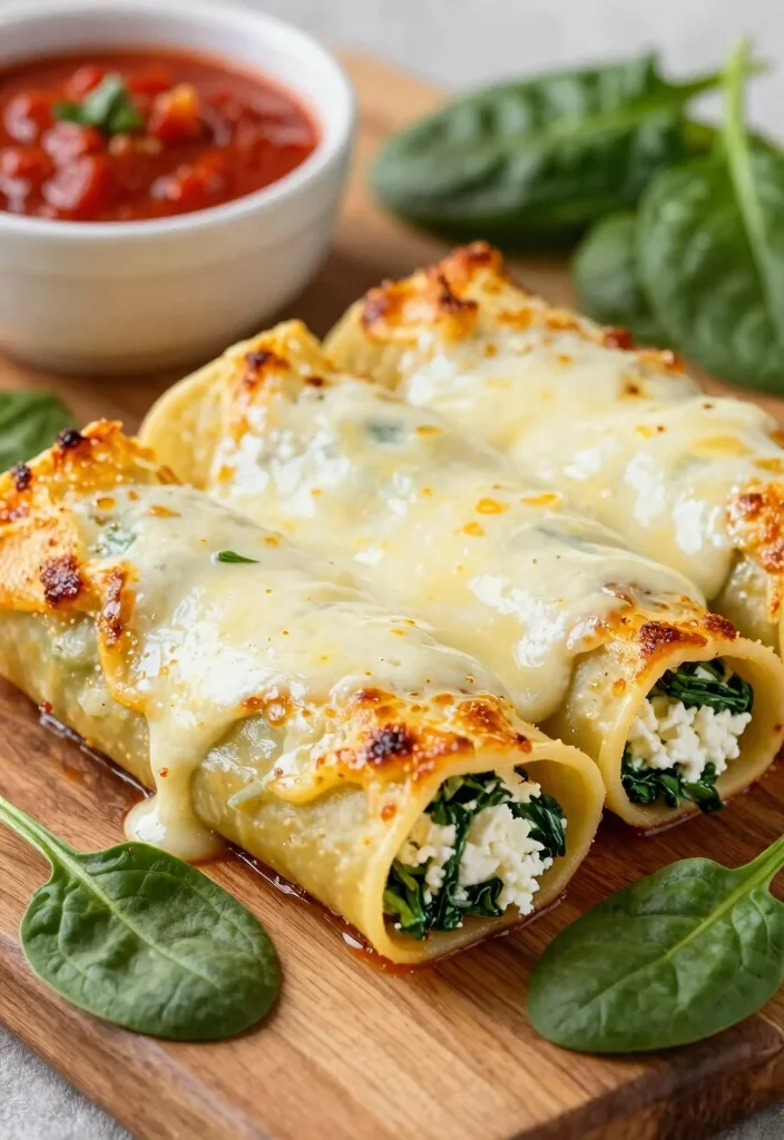 12 Vegetarian Cannelloni Recipes for Baked Italian Comfort 1. Classic Spinach and Ricotta Cannelloni 0