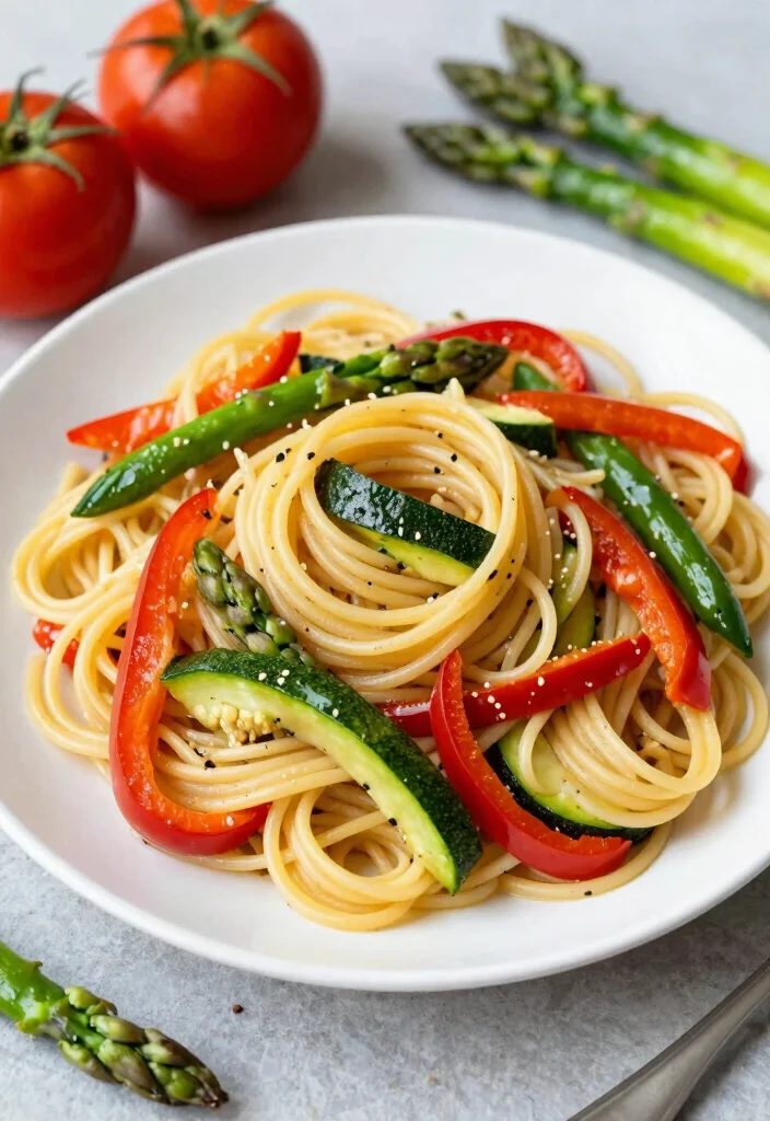 12 Vegetarian Linguine Recipes for Simple Flavorful Pasta Meals 111 12 Vegetarian Linguine Recipes for Simple Flavorful Pasta Meals 11. Vegetable Primavera Linguine 0