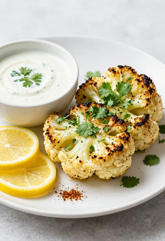 12 Vegetarian Tandoori Recipes with Smoky Spiced Flavor 3. Tandoori Cauliflower Steaks 0
